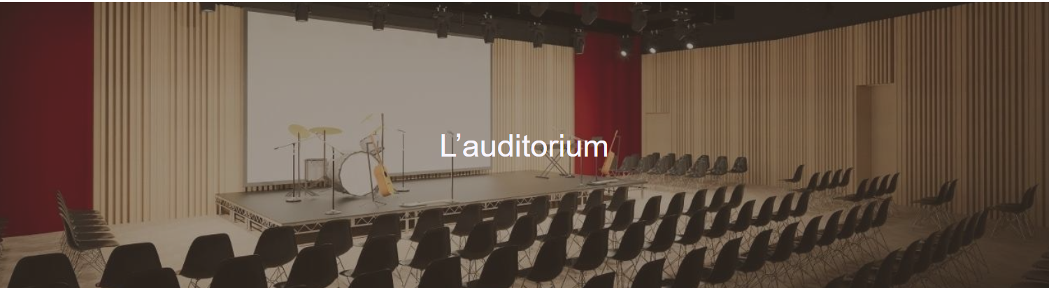 Auditorium du Pavillon de la Sirène
